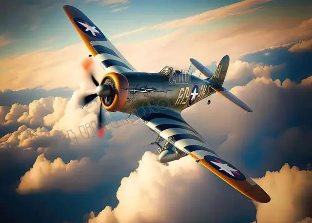 Military Jet Fighter Aircraft Canvas Wall Art Poster – Aviation Home Decor Print