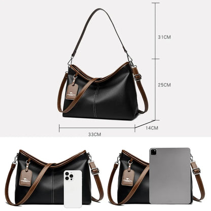 High Quality Soft Pu Leather Shoulder Hand Bags