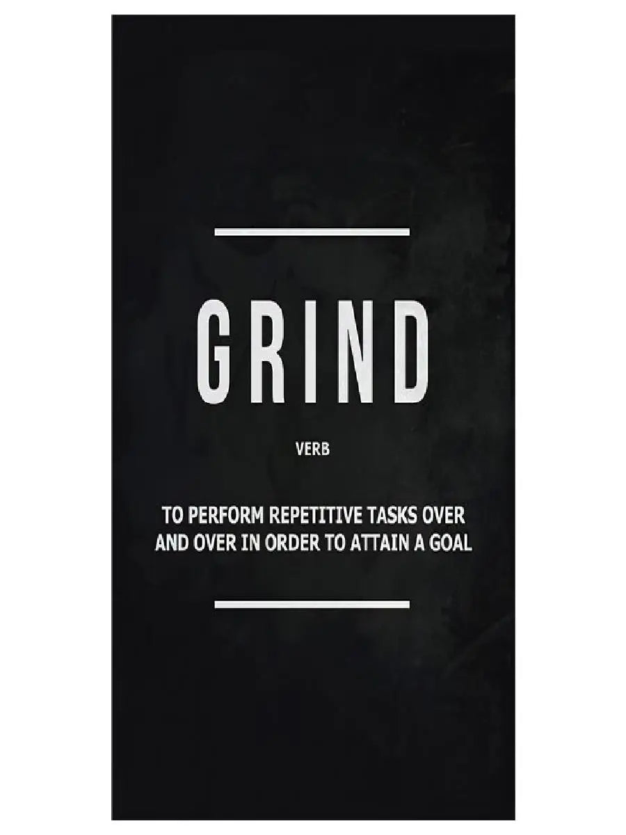 Motivational Quote Canvas Wall Art – Execution Hustle Poster