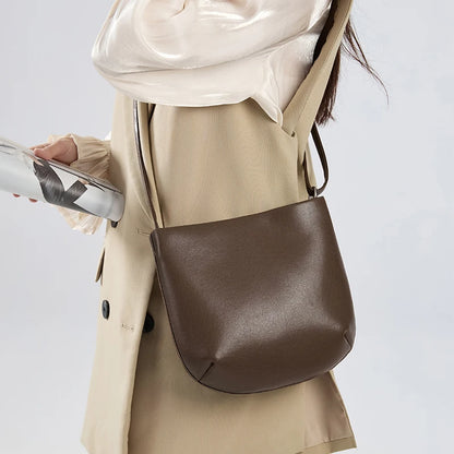 Women's Casual Mini Cow Leather Shoulder Bags