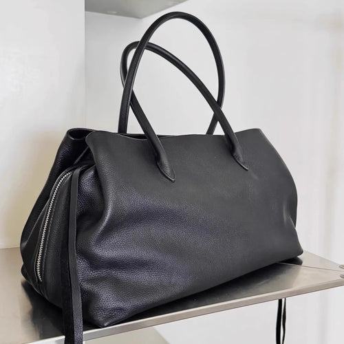 Genuine Leather Tote Bag for Women – Luxury Cowhide Handbag