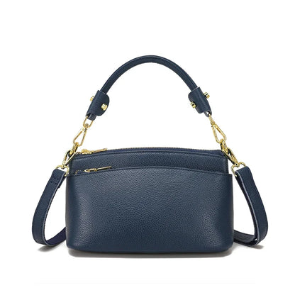 Women Cowhide Genuine Leather Shoulder Bag