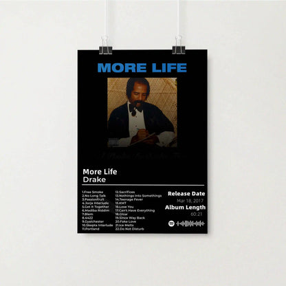 Hip Hop Music Album Poster – Canvas Wall Art Print