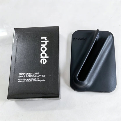 Rhode Magnetic Snap-On Lip Gloss Holder Phone Case for iPhone 17 16 15 Pro Max