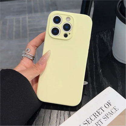 Liquid Silicone MagSafe iPhone Case – Camera Lens Protection