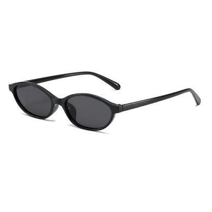 Retro Oval Cat Eye Sunglasses – Trendy Small Punk Shades for Women