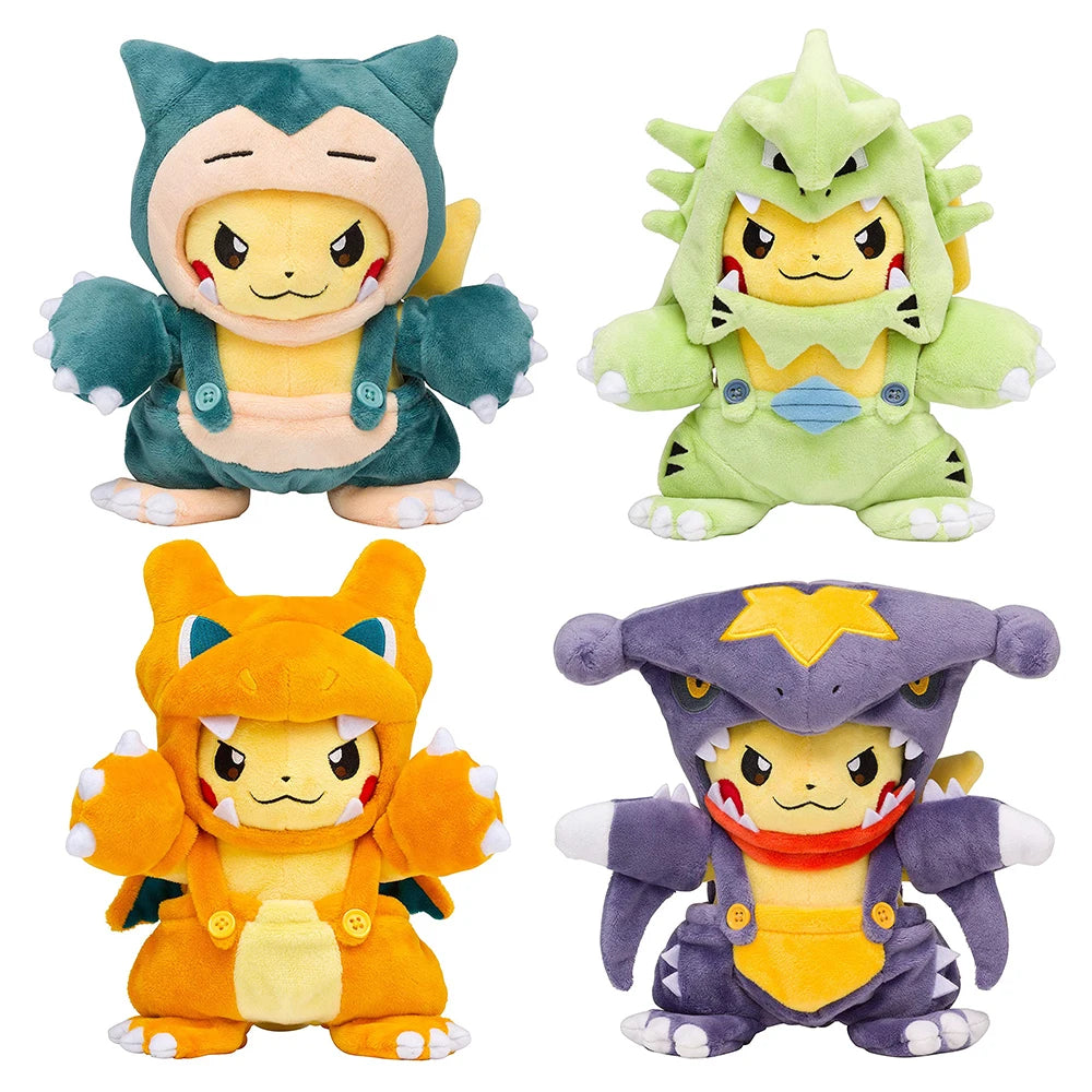 Pokemon Plush Toys Eevee Pikachu Charizard Snorlax