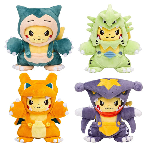 Pokemon Plush Toys Eevee Pikachu Charizard Snorlax