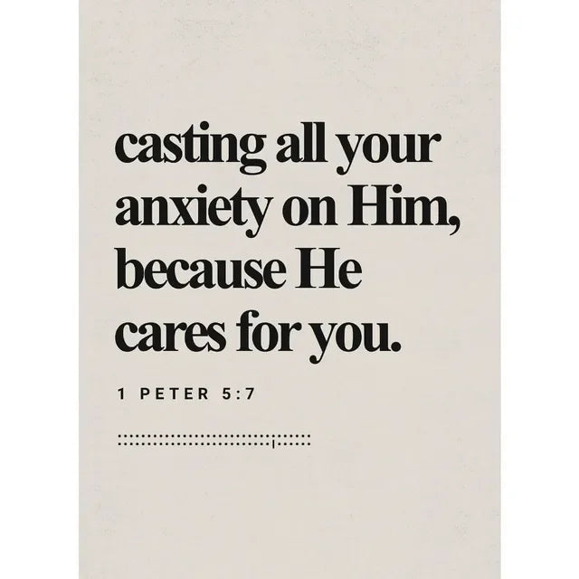 Bible Scripture Canvas Wall Art – Christian Quote Poster for Home Decor
