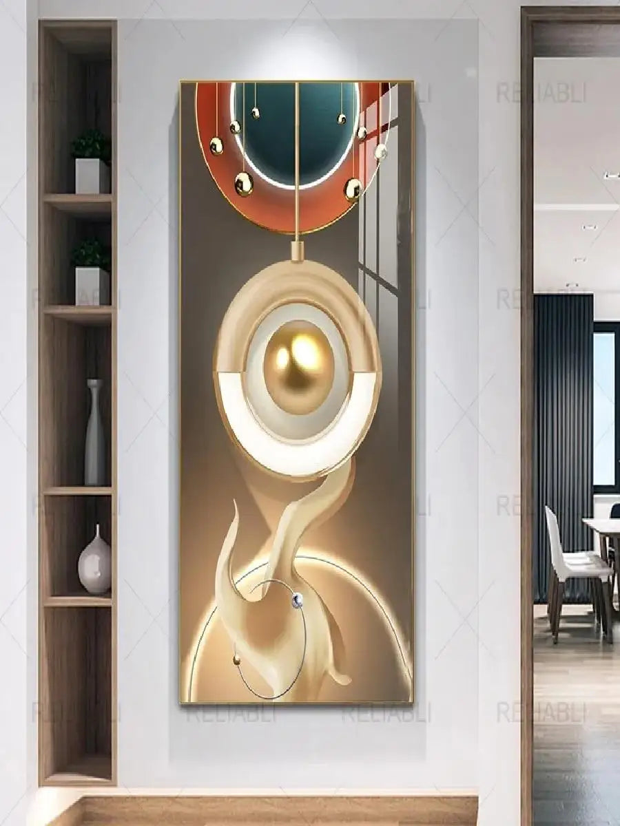 Abstract Geometric Wall Art Canvas Poster – Modern Nordic Decor