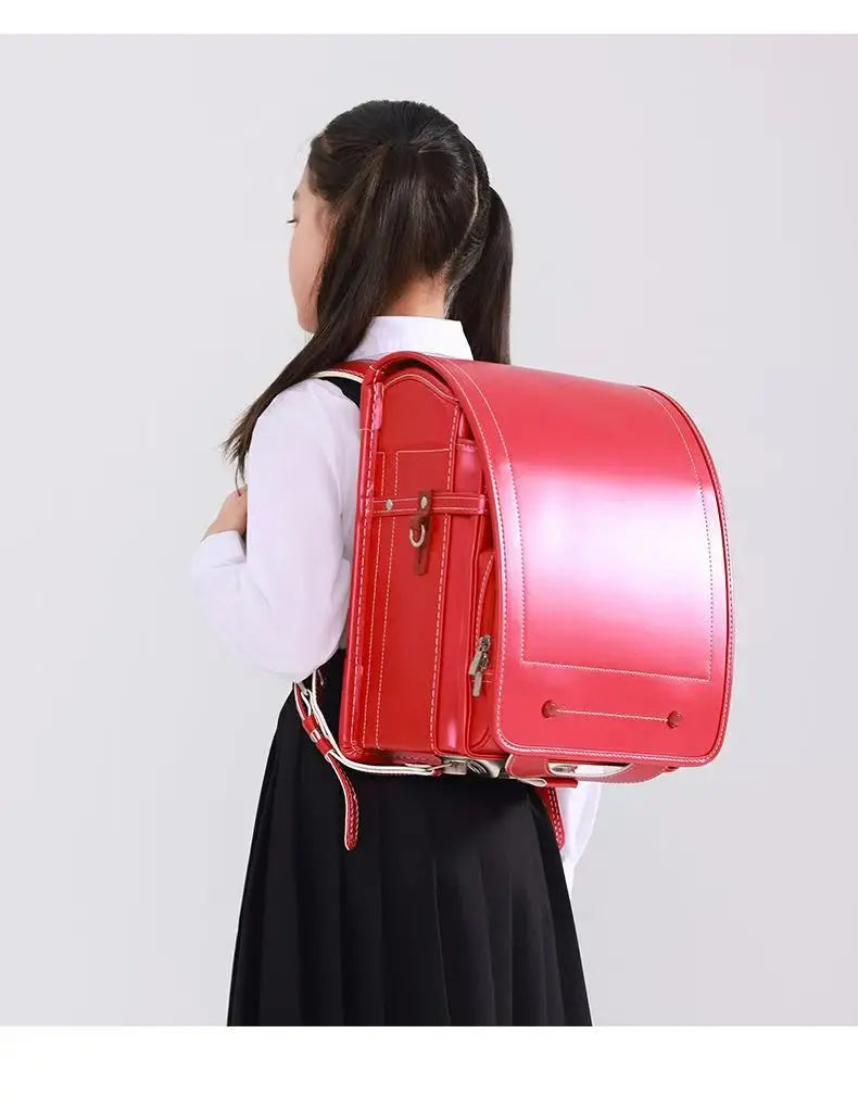Japanese Randoseru School Backpack for Kids – Large Capacity