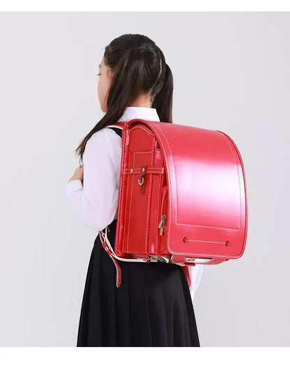 Japanese Randoseru School Backpack for Kids – Large Capacity