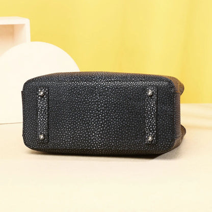 Genuine Leather Luxury Shoulder Bag – Women's Crossbody Tote