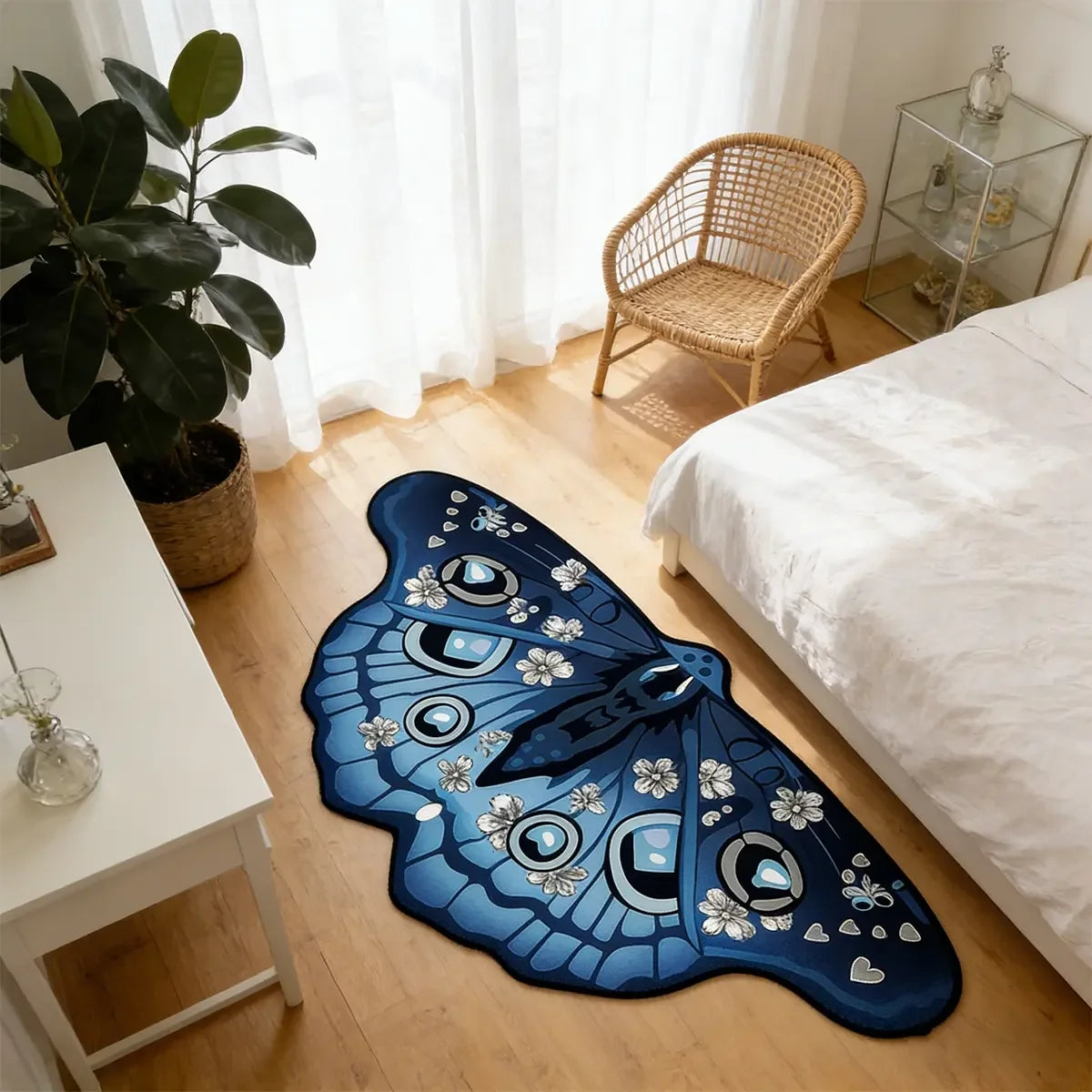 Vikama Vintage Boho Long Runner Rug Non Slip Washable Floor Mat Hallway Kitchen Bedroom Balcony