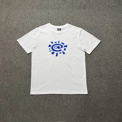 Sun Print Graphic T-Shirt – Casual Cotton Tee for Men & Women