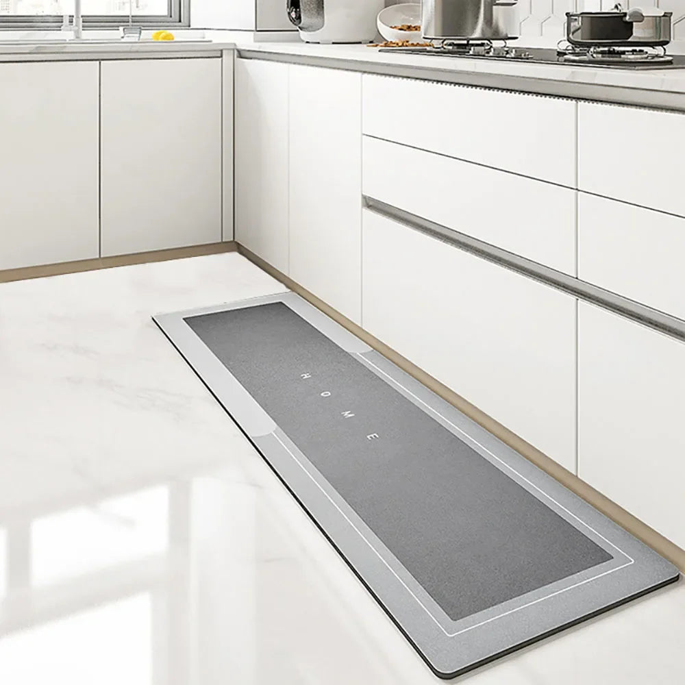 Non-Slip Kitchen Floor Mat – Crystal Velvet 2-Piece Runner Set