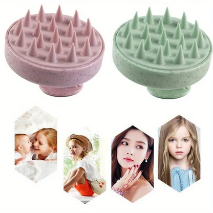Silicone Scalp Massager Shampoo Brush