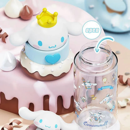 Sanrio 500ml Transparent Water Bottle