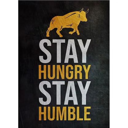 Stock Trading Motivational Wall Art Poster – Buy Fear Sell Greed