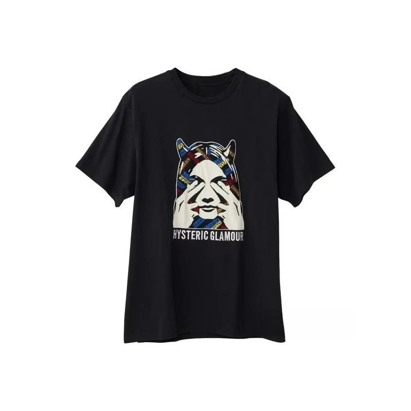 Graphic Print T-Shirt – Streetwear Short Sleeve Tee for Men & Women