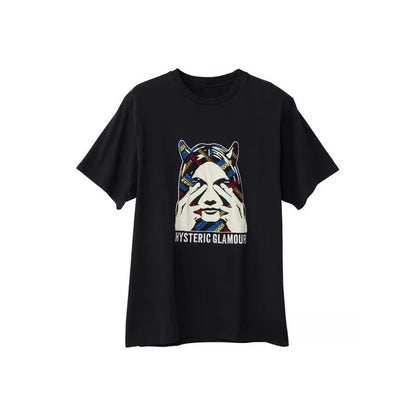 Graphic Print T-Shirt – Streetwear Short Sleeve Tee for Men & Women