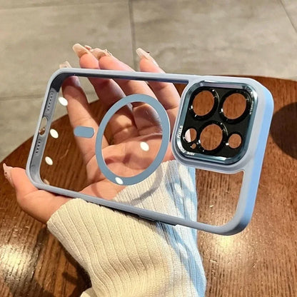 Magnetic MagSafe Bumper Case for iPhone 16 15 14 13 12 11 Pro Max