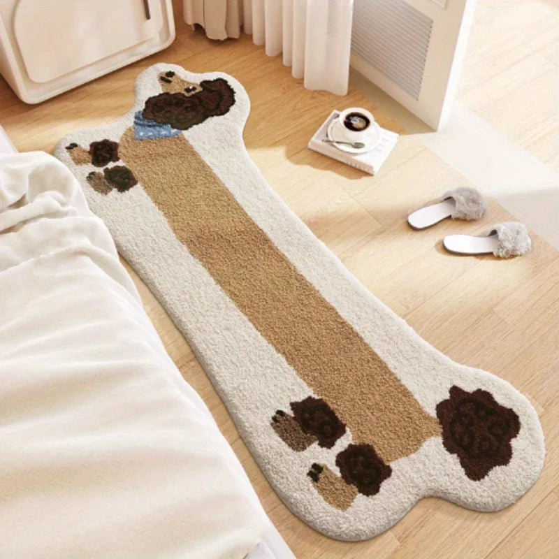 Vikama Soft Shag Carpet Cute Floor Mat Microfiber Shaggy Non Slip Area Rug Living Room Bedroom