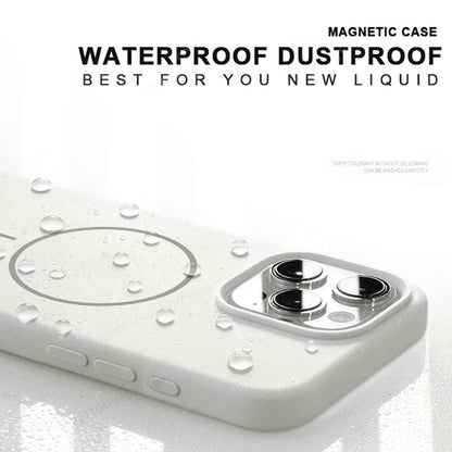 MagSafe Silicone iPhone Case – Shockproof Cover for iPhone 11–17