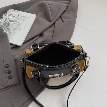 Vintage Small Faux Suede Shoulder Bags