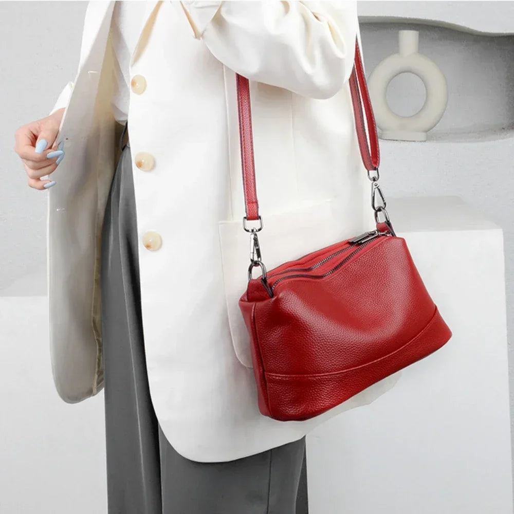 New Fashion Women Genuine Leather Handbags