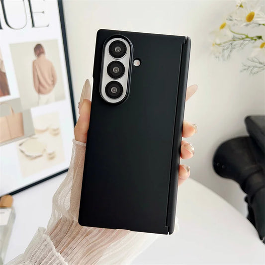 Samsung Galaxy Z Fold Case – Soft-Touch Solid Color Full Cover