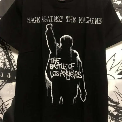 Rage Against the Machine T-Shirt Battle of Los Angeles Band Tee