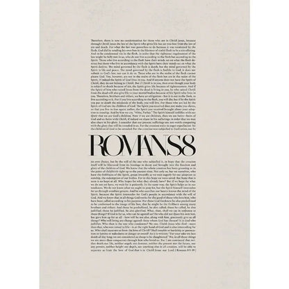 Bible Scripture Canvas Wall Art – Christian Quote Poster for Home Decor