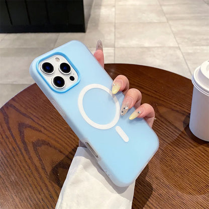 MagSafe Matte iPhone Case – Candy Colors | iPhone 11–17 Series
