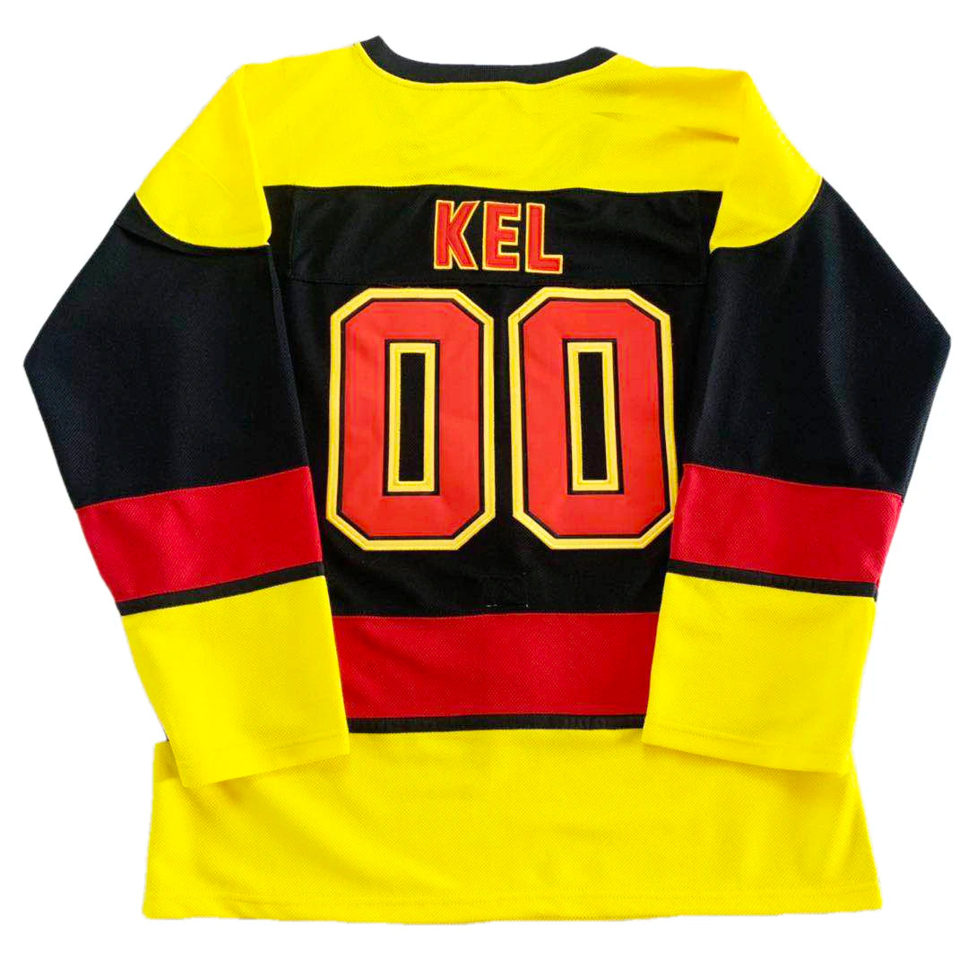 All That Kel #00 Ice Hockey Jersey – Embroidered Fan Sportswear