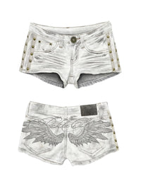 white shorts