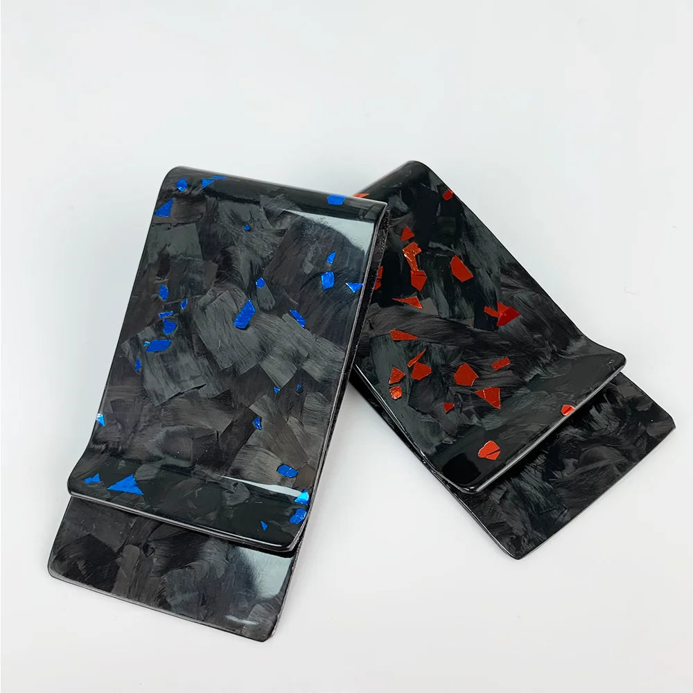 Forged Carbon Fiber Money Clip & Slim Card Holder