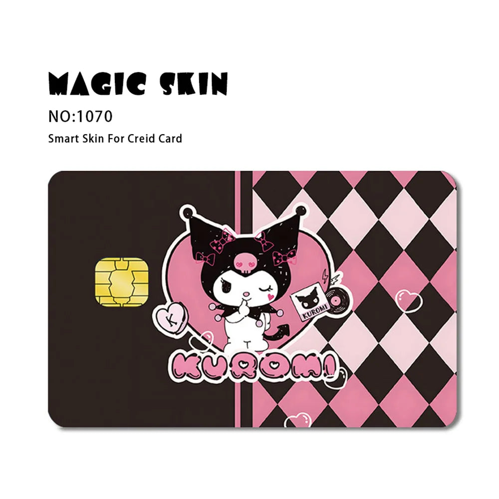 Sanrio Cartoon Bank Card Skin Stickers