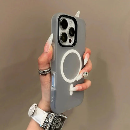 MagSafe iPhone Case – Candy Color 2-in-1 Magnetic Cover