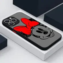 Minnie Mouse iPhone Case – Skin Feel Anti-Shock Cover for iPhone 11–17