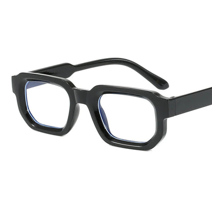 Retro Rectangle Sunglasses – UV400 Men's Vintage Square Frame