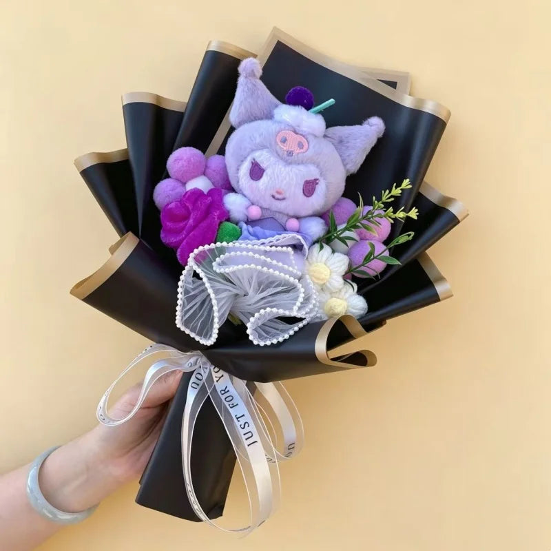 Sanrio Hello Kitty Kuromi Plush Bouquet Gift