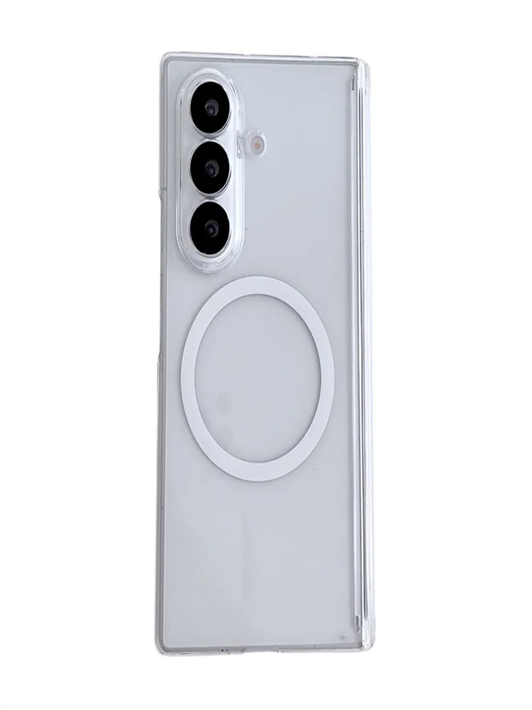 Clear Magnetic Case for Samsung Galaxy Z Fold 8 / 7 / 6
