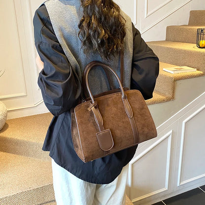 Women Suede Shoulder Bag