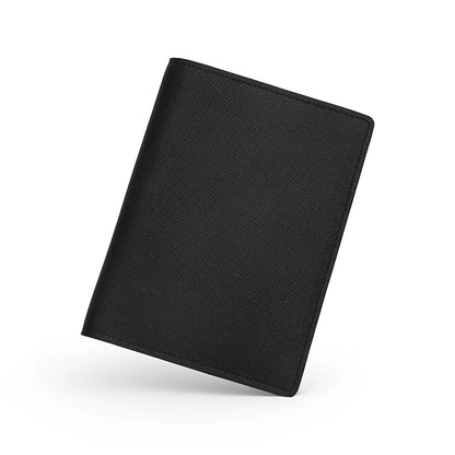 Custom Name Personalized Premium Rfid Blocking Saffiano Leather Passport Holder Wallet Gift Friend