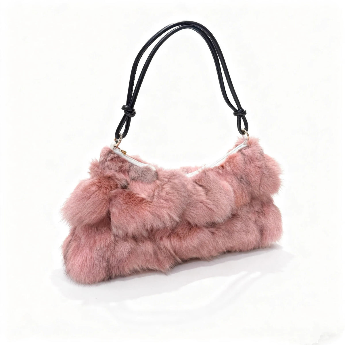 Fluffy Fur Shoulder Bag for Women – Luxury Handbag & Purse