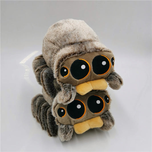 Black Spider Plush Toy Soft Stuffed Pillow