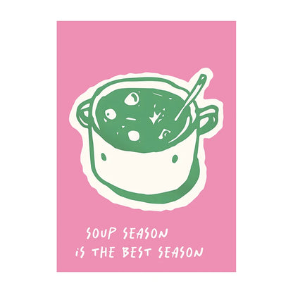 Minimalist Kitchen Wall Art Poster – Food Print for Home Decor