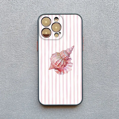 Dolphin Striped iPhone Case – iPhone 11 12 13 14 15 16 17 Pro Max Plus Mini