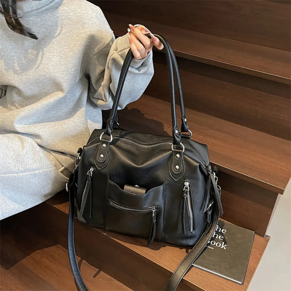 High Quality Soft Leather Crossbody Shoulder Bag